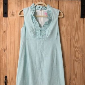 Lilly Pulitzer Seersucker shift! 🤍